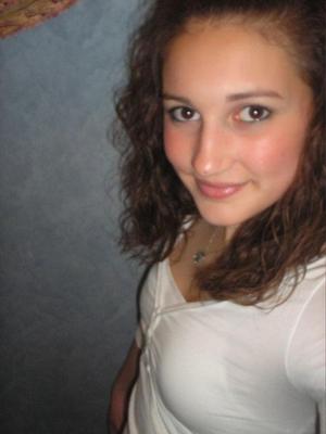 Cute teenage girl in white socks