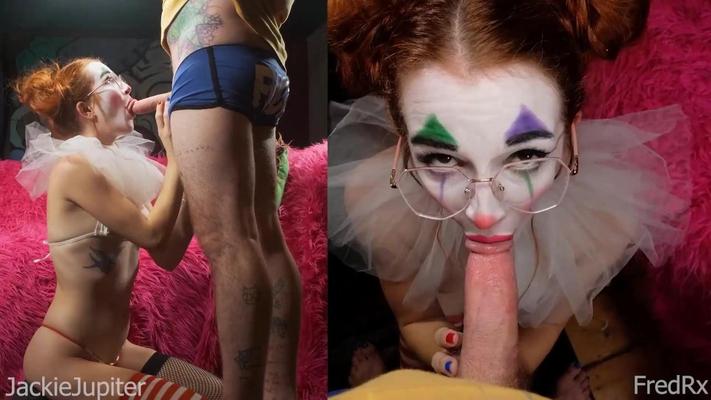 Cosplay para mudar para o palhaço