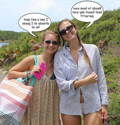 Meninas de praia