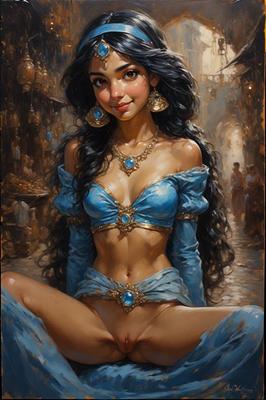 Jaw dropping Jasmine