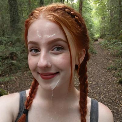 ginger in the forest made with fabularius.ai