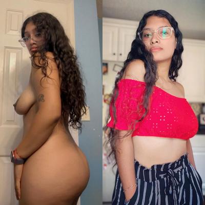 Cute Latina GF has a nice big ass and sexy boobs