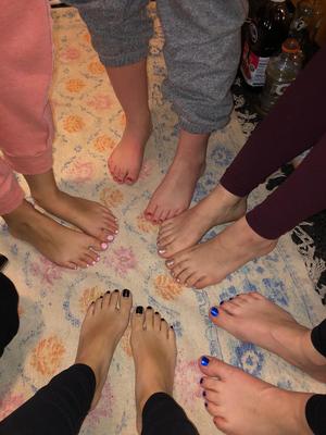 Teen feet