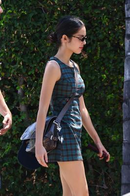 Olivia Rodrigo Out for lunch in Los Angeles August , 