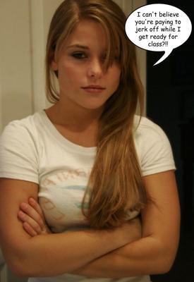 Preparándose para la clase Nicole