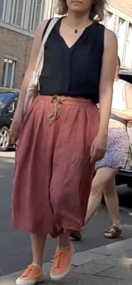 Streetgirls in skirts 