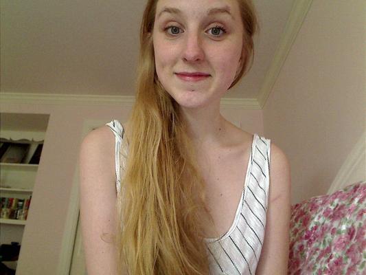 Super cute strawberry blonde teen