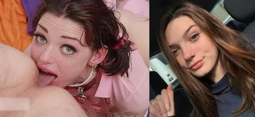 Antes vs. After porno Quinn Saviers vs. Shrooms Q